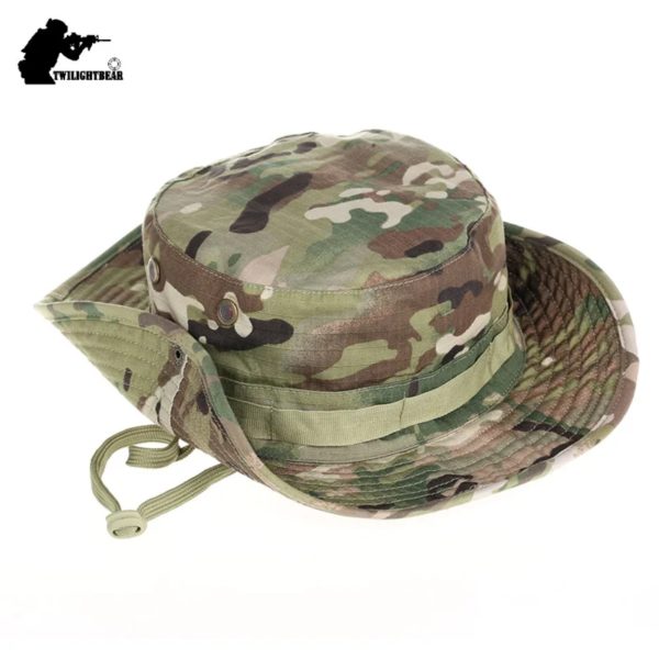 CAMSOsimplifié-Chapeau d'extérieur E27 Boonie, épais, pour chasse, randonnée, escalade, camping, AF056 – Image 5
