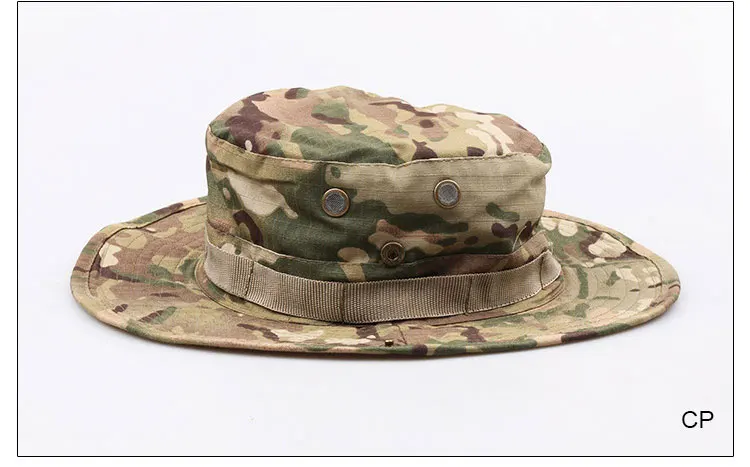 CAMSOsimplifié-Chapeau d'extérieur E27 Boonie, épais, pour chasse, randonnée, escalade, camping, AF056