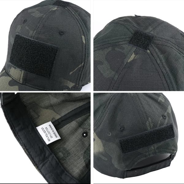 CamSolomon-Casquettes de baseball réglables pour hommes, chapeau DulTrucker, Skip Paintball, chasse, pêche, camping, Snapback d'été, chapeaux de soleil – Image 5