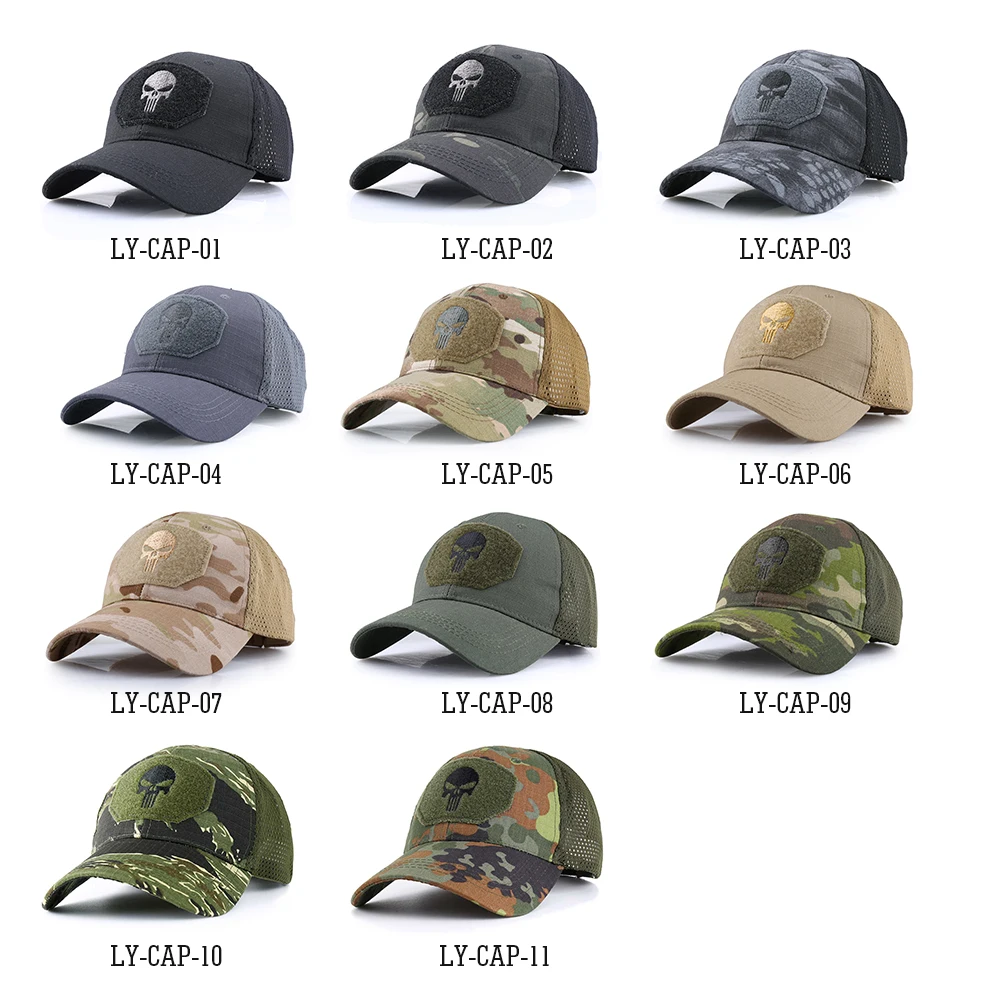 CamSolomon-Casquettes de baseball réglables pour hommes, chapeau DulTrucker, Skip Paintball, chasse, pêche, camping, Snapback d'été, chapeaux de soleil
