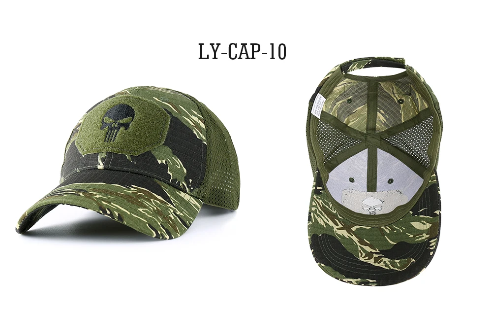 CamSolomon-Casquettes de baseball réglables pour hommes, chapeau DulTrucker, Skip Paintball, chasse, pêche, camping, Snapback d'été, chapeaux de soleil