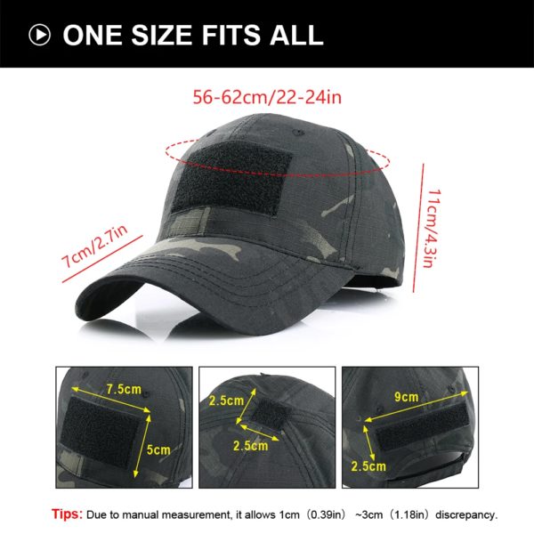 CamSolomon-Casquettes de baseball réglables pour hommes, chapeau DulTrucker, Skip Paintball, chasse, pêche, camping, Snapback d'été, chapeaux de soleil – Image 6