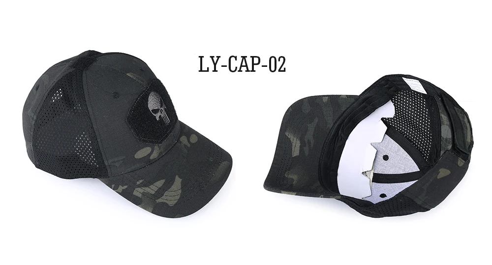 CamSolomon-Casquettes de baseball réglables pour hommes, chapeau DulTrucker, Skip Paintball, chasse, pêche, camping, Snapback d'été, chapeaux de soleil