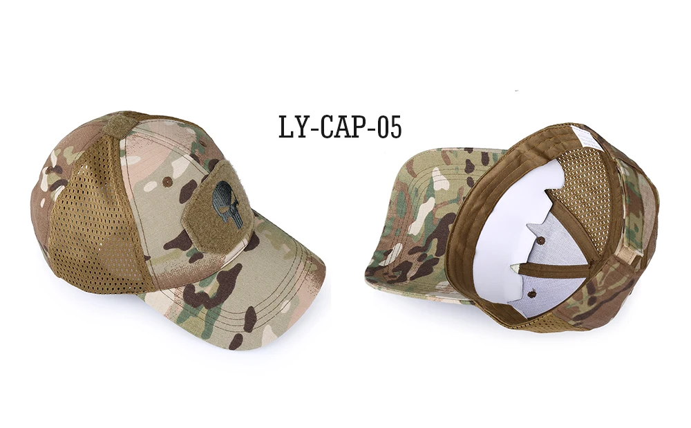 CamSolomon-Casquettes de baseball réglables pour hommes, chapeau DulTrucker, Skip Paintball, chasse, pêche, camping, Snapback d'été, chapeaux de soleil