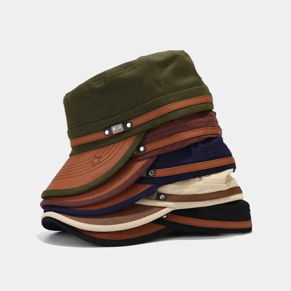 Chapeau de cadet décontracté unisexe, casquettes plates pour hommes, chapeaux à visière en coton, chapeaux de l'armée vintage, chapeau de papa adulte, casquette de baseball, mode, été, automne
