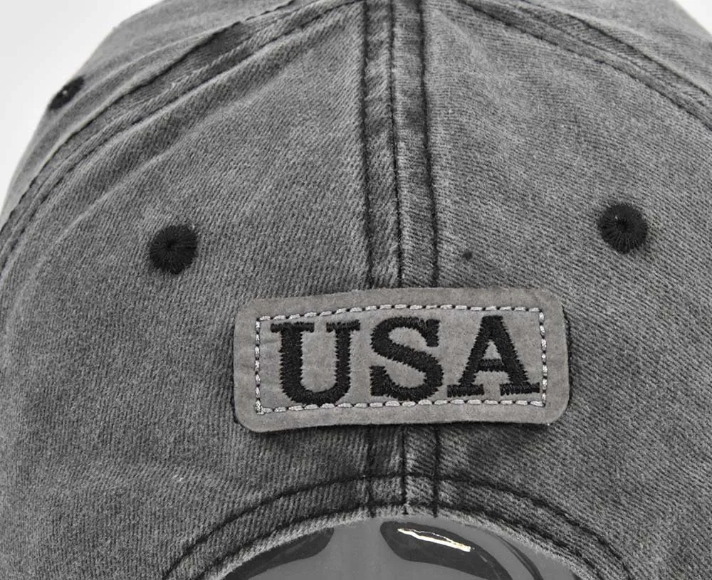 DulArmy Military Baseball Cap for Men and Women, Usa American Feel, Outdoor Unisex Hip Hop Hats for Runing, Cotton Fashion
