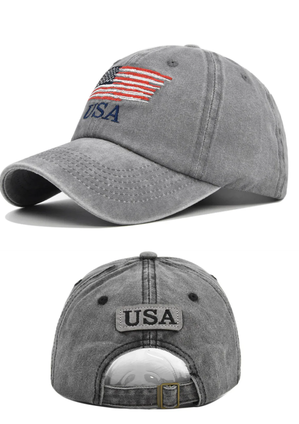 DulArmy Military Baseball Cap for Men and Women, Usa American Feel, Outdoor Unisex Hip Hop Hats for Runing, Cotton Fashion