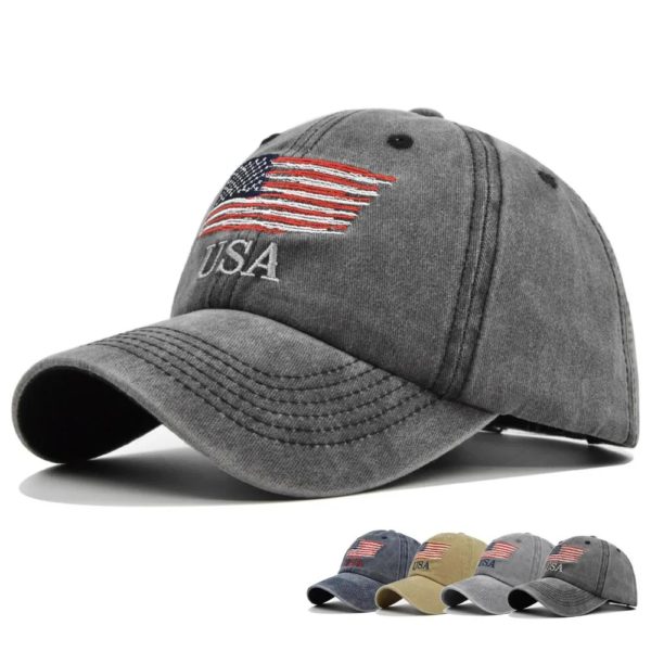 DulArmy Military Baseball Cap for Men and Women, Usa American Feel, Outdoor Unisex Hip Hop Hats for Runing, Cotton Fashion