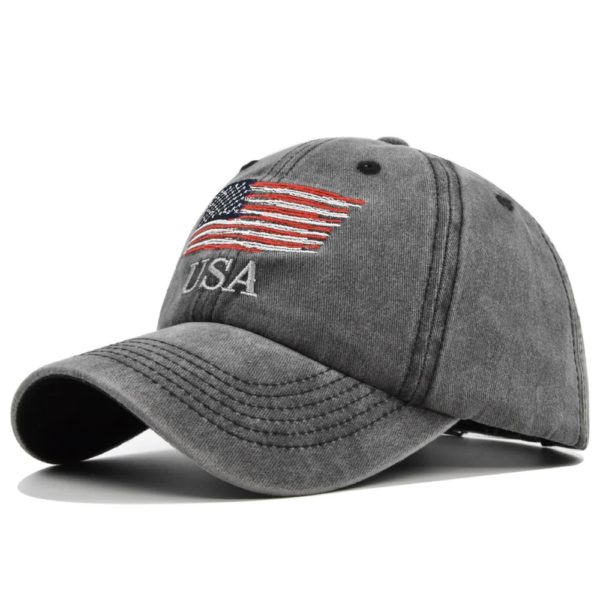 DulArmy Military Baseball Cap for Men and Women, Usa American Feel, Outdoor Unisex Hip Hop Hats for Runing, Cotton Fashion – Image 2
