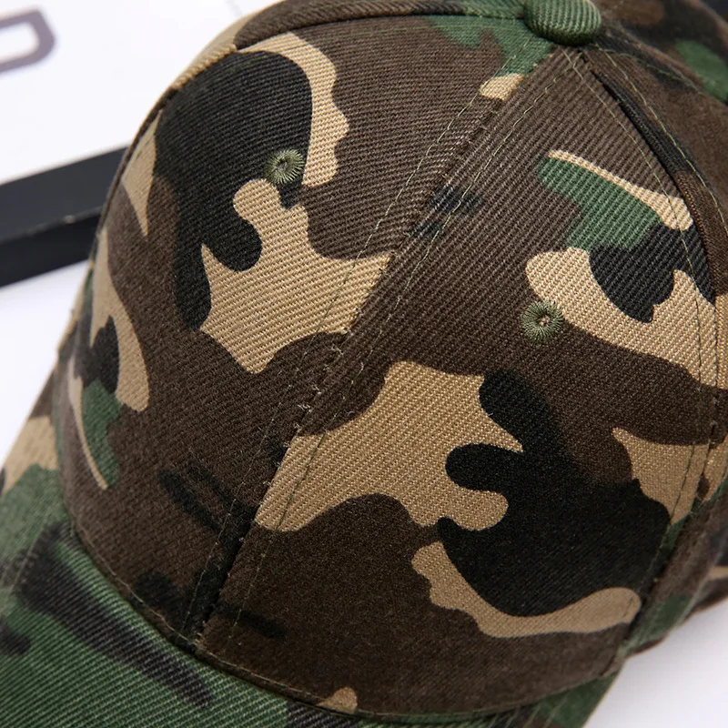 Casquette de baseball CamSolomon pour hommes et femmes, casquettes de sport en plein air, chapeau de camouflage de l'armée de loisirs, chapeau de langue de canard, casquettes Snapback, crème solaire