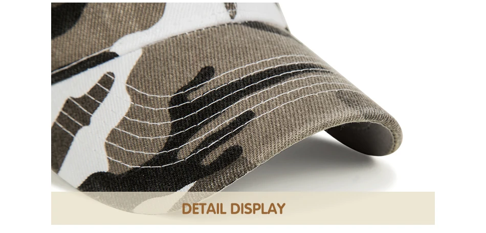 Casquette de baseball CamSolomon pour hommes et femmes, casquettes de sport en plein air, chapeau de camouflage de l'armée de loisirs, chapeau de langue de canard, casquettes Snapback, crème solaire