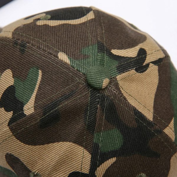 Casquette de baseball CamSolomon pour hommes et femmes, casquettes de sport en plein air, chapeau de camouflage de l'armée de loisirs, chapeau de langue de canard, casquettes Snapback, crème solaire – Image 4