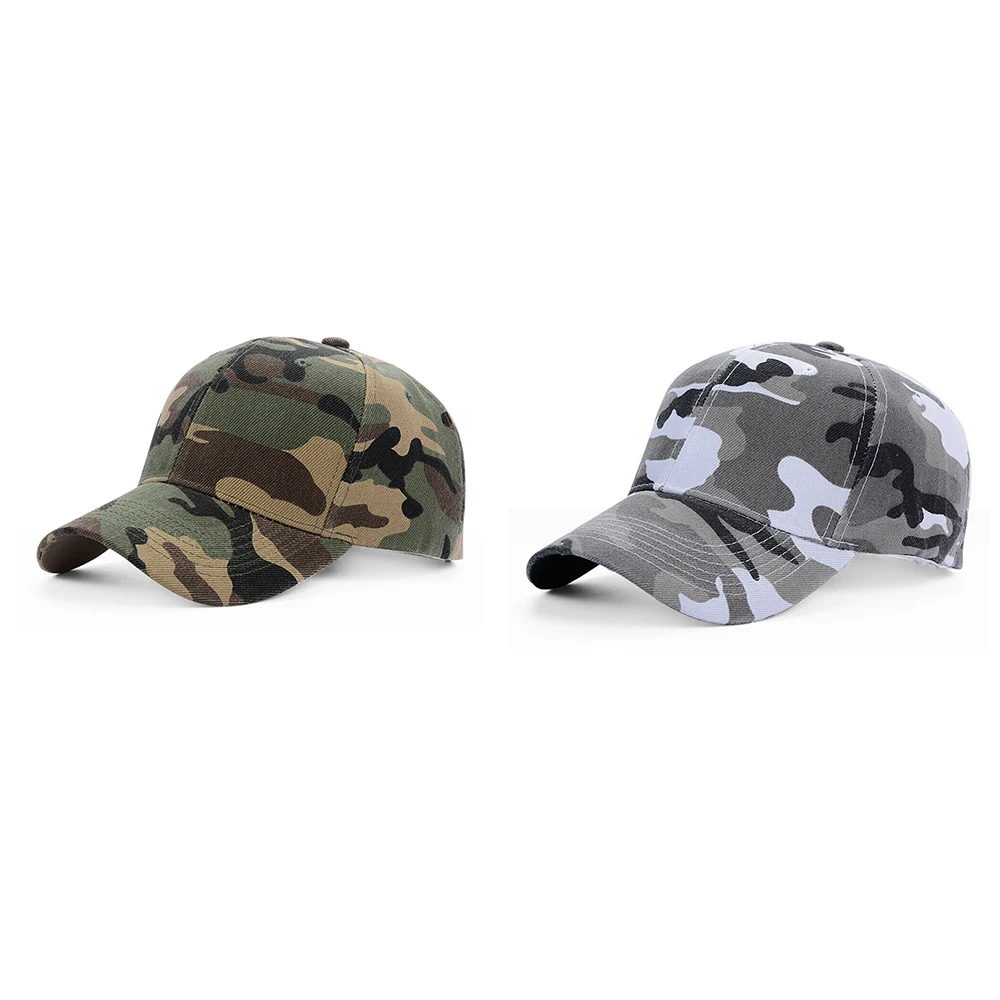 Casquette de baseball CamSolomon pour hommes et femmes, casquettes de sport en plein air, chapeau de camouflage de l'armée de loisirs, chapeau de langue de canard, casquettes Snapback, crème solaire