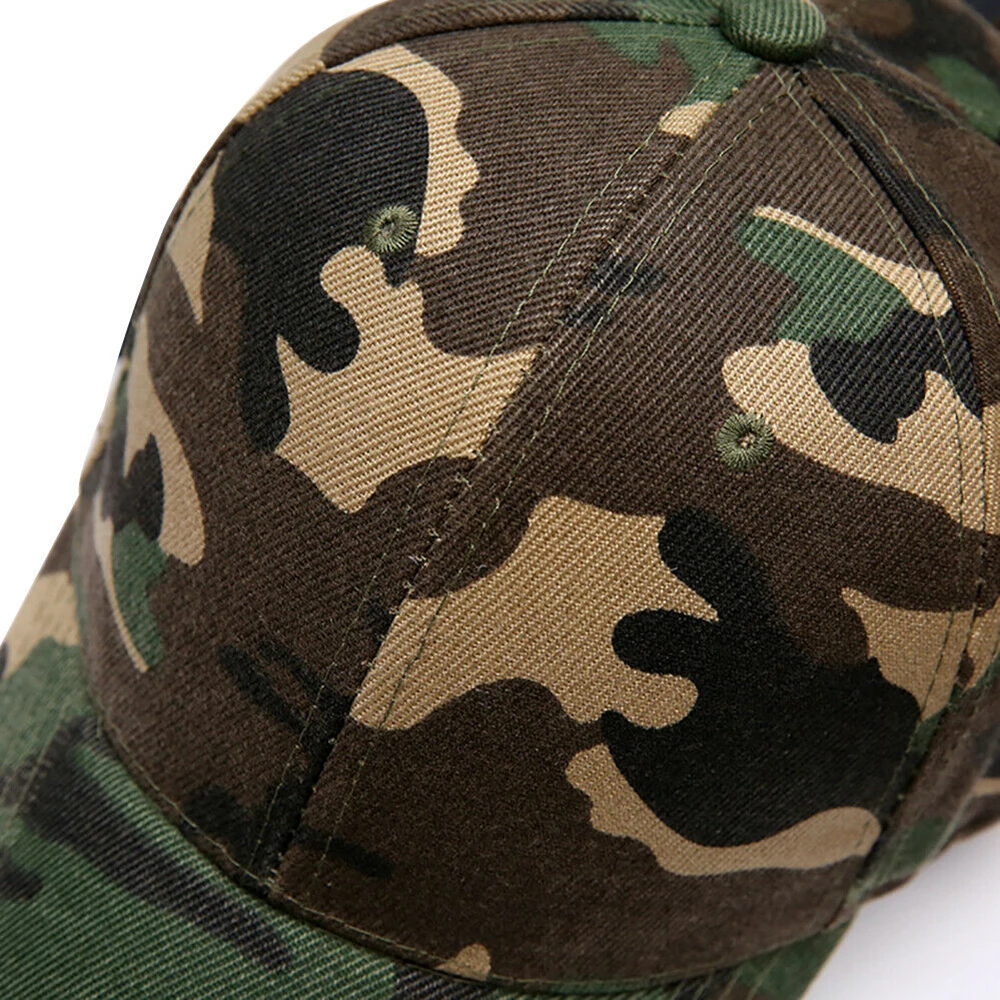 Casquette de baseball CamSolomon pour hommes et femmes, casquettes de sport en plein air, chapeau de camouflage de l'armée de loisirs, chapeau de langue de canard, casquettes Snapback, crème solaire