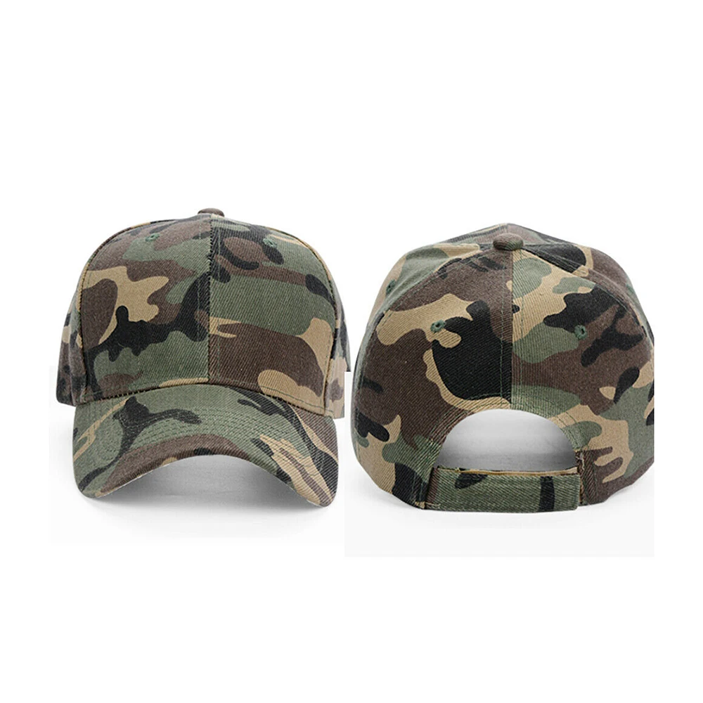 Casquette de baseball CamSolomon pour hommes et femmes, casquettes de sport en plein air, chapeau de camouflage de l'armée de loisirs, chapeau de langue de canard, casquettes Snapback, crème solaire