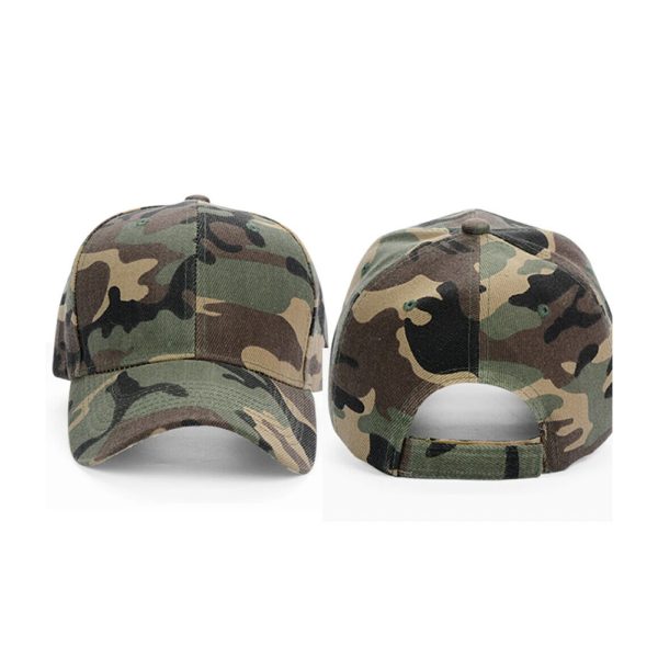 Casquette de baseball CamSolomon pour hommes et femmes, casquettes de sport en plein air, chapeau de camouflage de l'armée de loisirs, chapeau de langue de canard, casquettes Snapback, crème solaire – Image 2