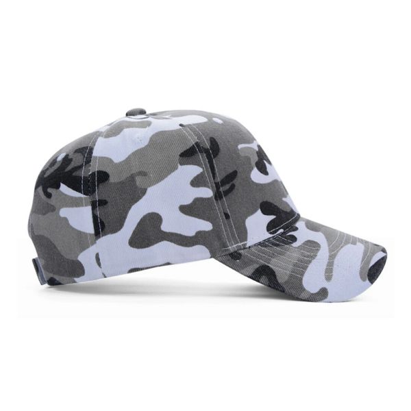 Casquette de baseball CamSolomon pour hommes et femmes, casquettes de sport en plein air, chapeau de camouflage de l'armée de loisirs, chapeau de langue de canard, casquettes Snapback, crème solaire – Image 3