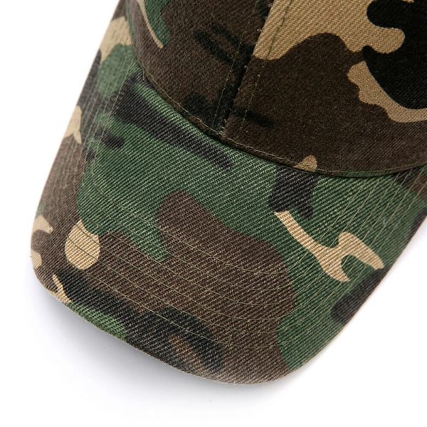 Casquette de baseball CamSolomon pour hommes et femmes, casquettes de sport en plein air, chapeau de camouflage de l'armée de loisirs, chapeau de langue de canard, casquettes Snapback, crème solaire – Image 5