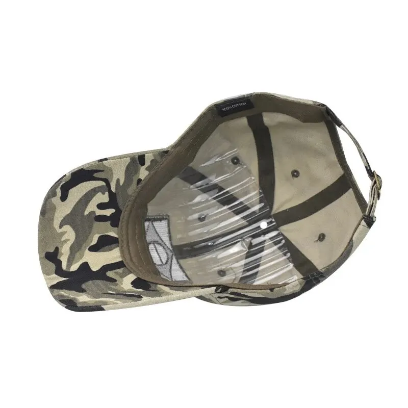 Casquette de baseball brodée CamSolomon Army pour hommes, casquettes de sensation brésilienne, sports de plein air, chapeau DulDad, chapeaux de chasse décontractés