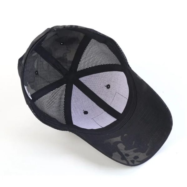 Casquette unisexe CamSolomon à séchage rapide pour hommes et femmes, chapeau de sport décontracté, crème solaire extérieure, chasse, pêche, armée, baseball – Image 6