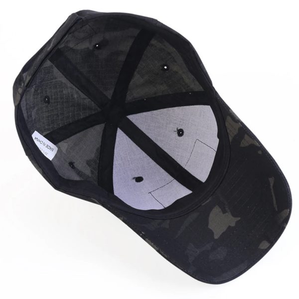 CamSolomon-Casquette de Baseball pour Homme Adulte, Chapeau d'Extérieur, Simplicité, Dulmilitaire, Armée, html, dehors, Cyclisme – Image 2