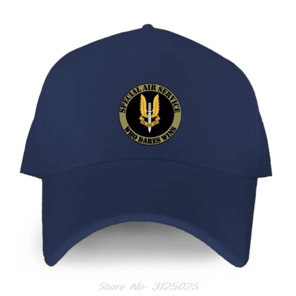 SAS – casquette de Baseball unisexe, en coton, avec Logo de l'armée, Service aérien spécial britannique, pour hommes et femmes – Image 5