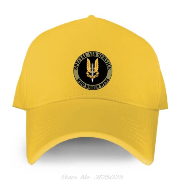 SAS – casquette de Baseball unisexe, en coton, avec Logo de l'armée, Service aérien spécial britannique, pour hommes et femmes – Image 6