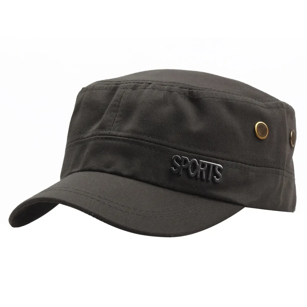 Casquette de baseball militaire en coton solide pour femmes, DulSnapback masculin, chapeau de marin militaire, haut de l'armée, sports de plein air, printemps