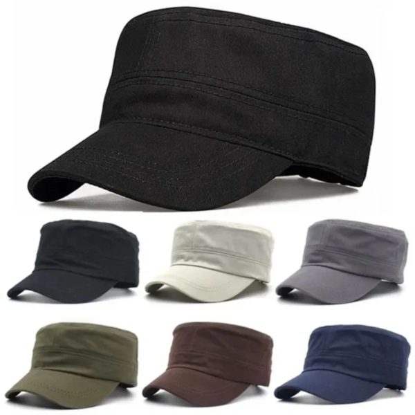 Casquette de baseball militaire en coton solide pour femmes, DulSnapback masculin, chapeau de marin militaire, haut de l'armée, sports de plein air, printemps