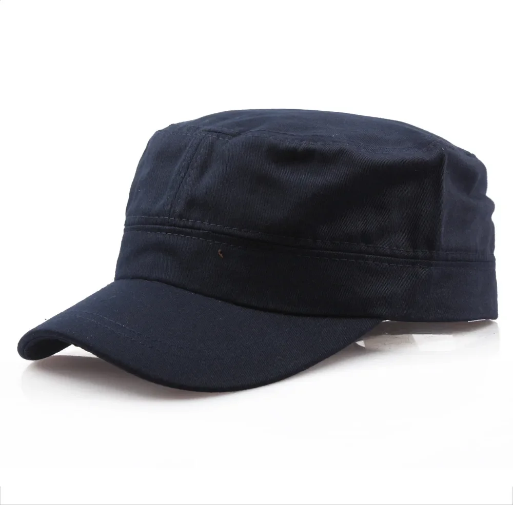 Casquette de baseball militaire en coton solide pour femmes, DulSnapback masculin, chapeau de marin militaire, haut de l'armée, sports de plein air, printemps