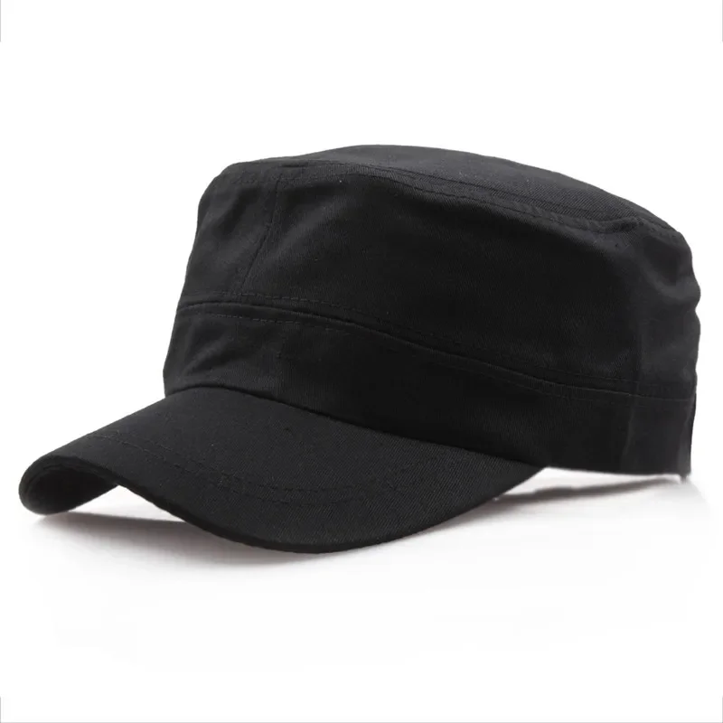 Casquette de baseball militaire en coton solide pour femmes, DulSnapback masculin, chapeau de marin militaire, haut de l'armée, sports de plein air, printemps