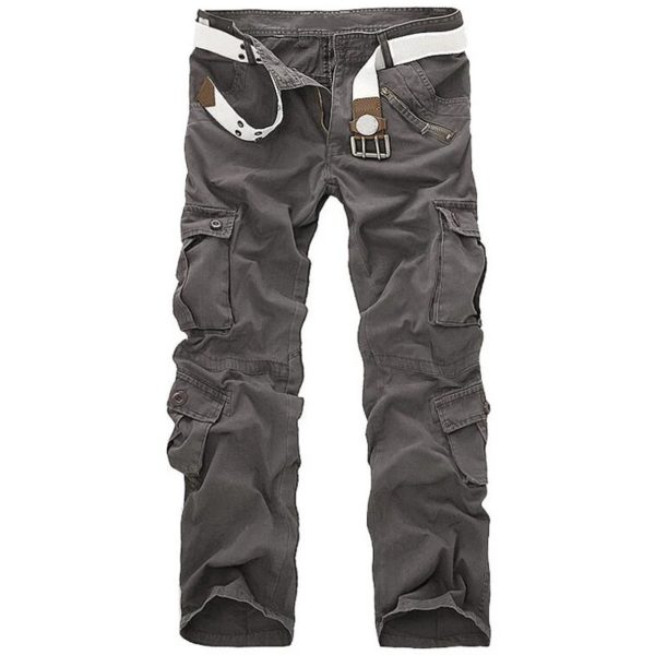 Pantalon cargo militaire à poches multiples pour hommes, jogging de rue, grande taille 44, camsalomon, haute qualité, long, décontracté, fjadt – Image 2