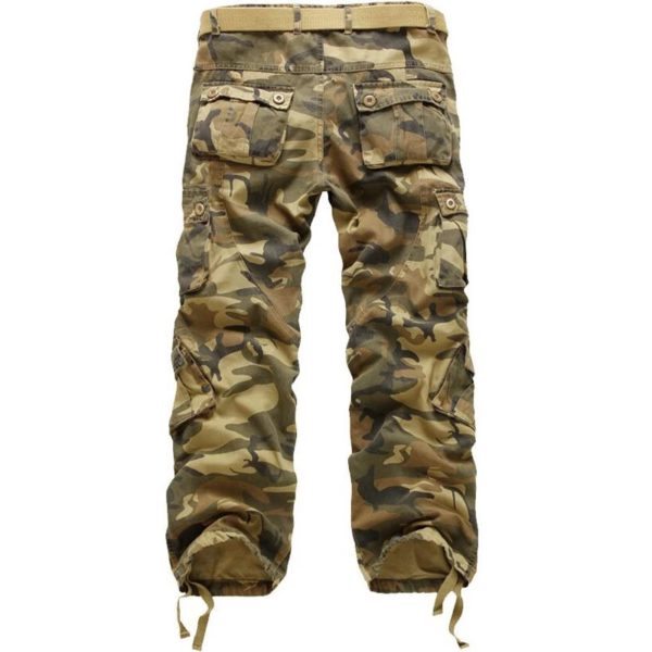 Pantalon cargo militaire à poches multiples pour hommes, jogging de rue, grande taille 44, camsalomon, haute qualité, long, décontracté, fjadt – Image 5