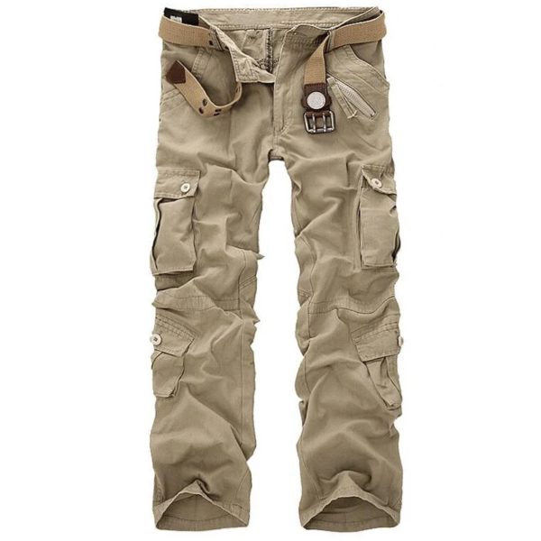 Pantalon cargo militaire à poches multiples pour hommes, jogging de rue, grande taille 44, camsalomon, haute qualité, long, décontracté, fjadt – Image 4