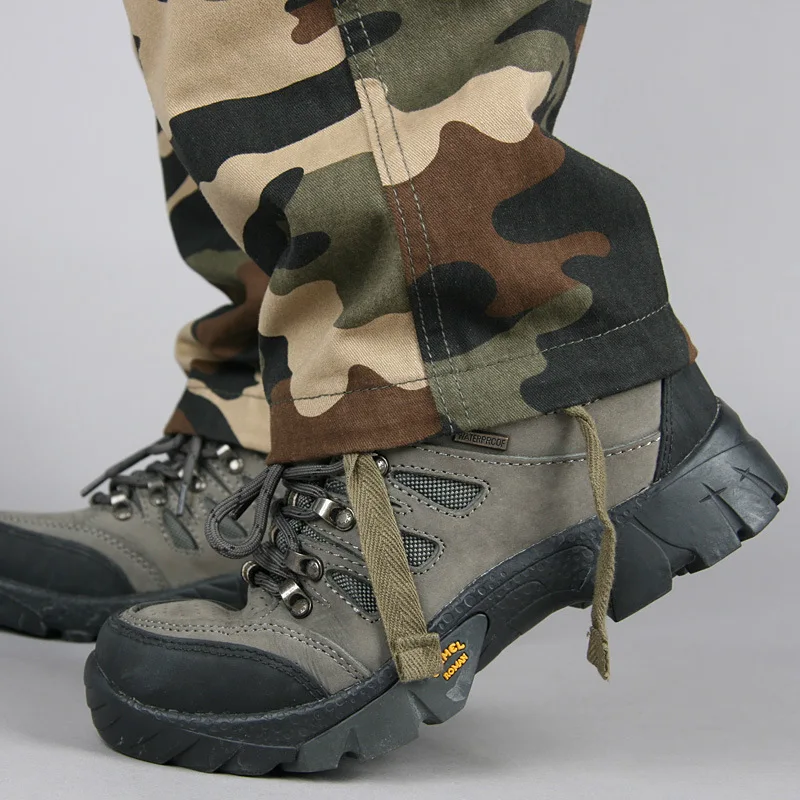 Pantalon Cargo pour Homme Style Camouflage Multi-Poches, Vêtement Ample Décontracté, Thème Armée Militaire, Tactique, de Combat, 44