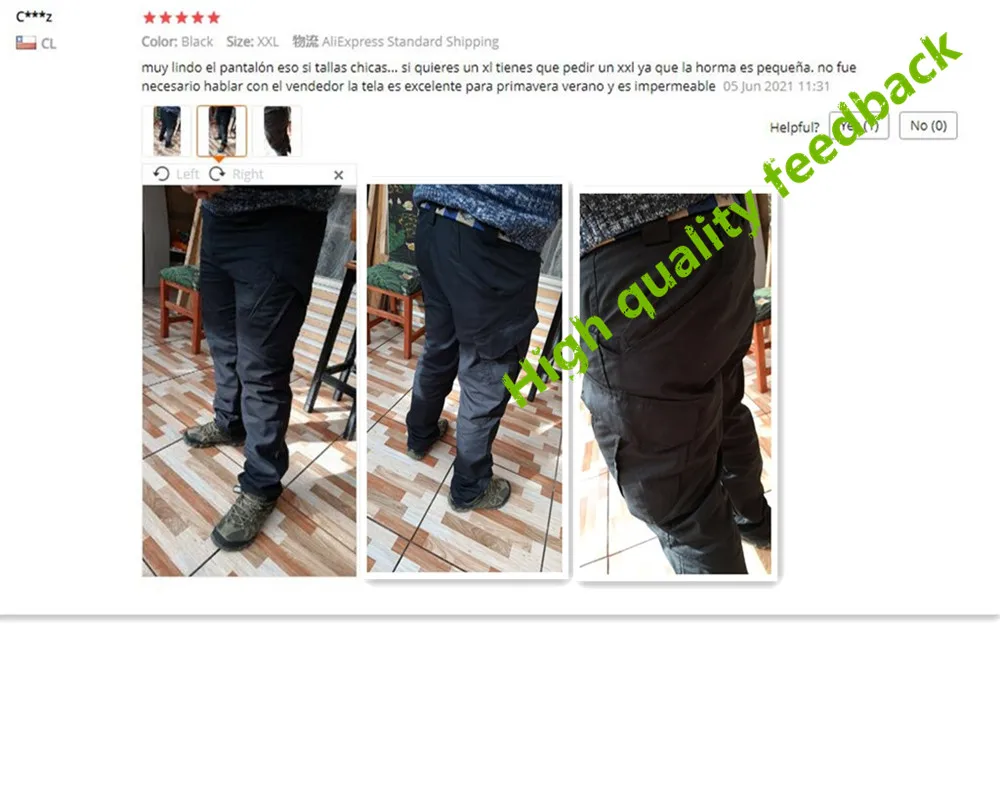 IX9 – pantalon Cargo tactique militaire pour hommes, vêtement de Combat SWAT, de l'armée, décontracté, de randonnée, de Camping en plein air, imperméable
