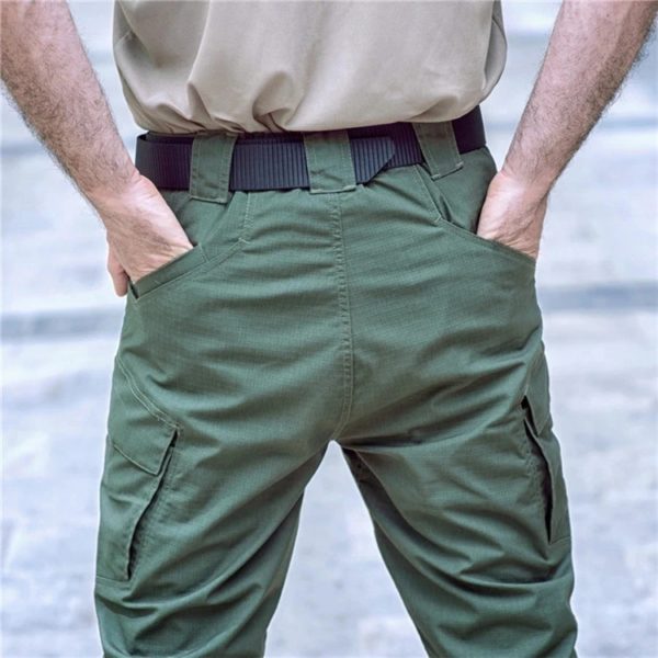 IX9 – pantalon Cargo tactique militaire pour hommes, vêtement de Combat SWAT, de l'armée, décontracté, de randonnée, de Camping en plein air, imperméable – Image 5