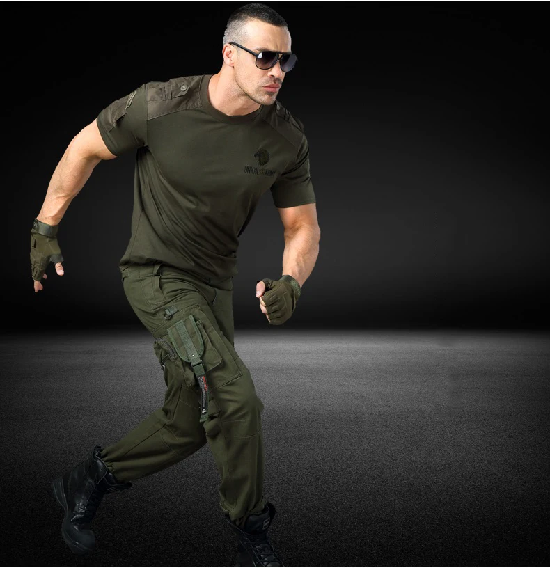 Pantalon large tactique de l'armée pour hommes, pantalon CARGO, salopette masculine, travail militaire, plusieurs poches, style décontracté, FJM droit, 2024