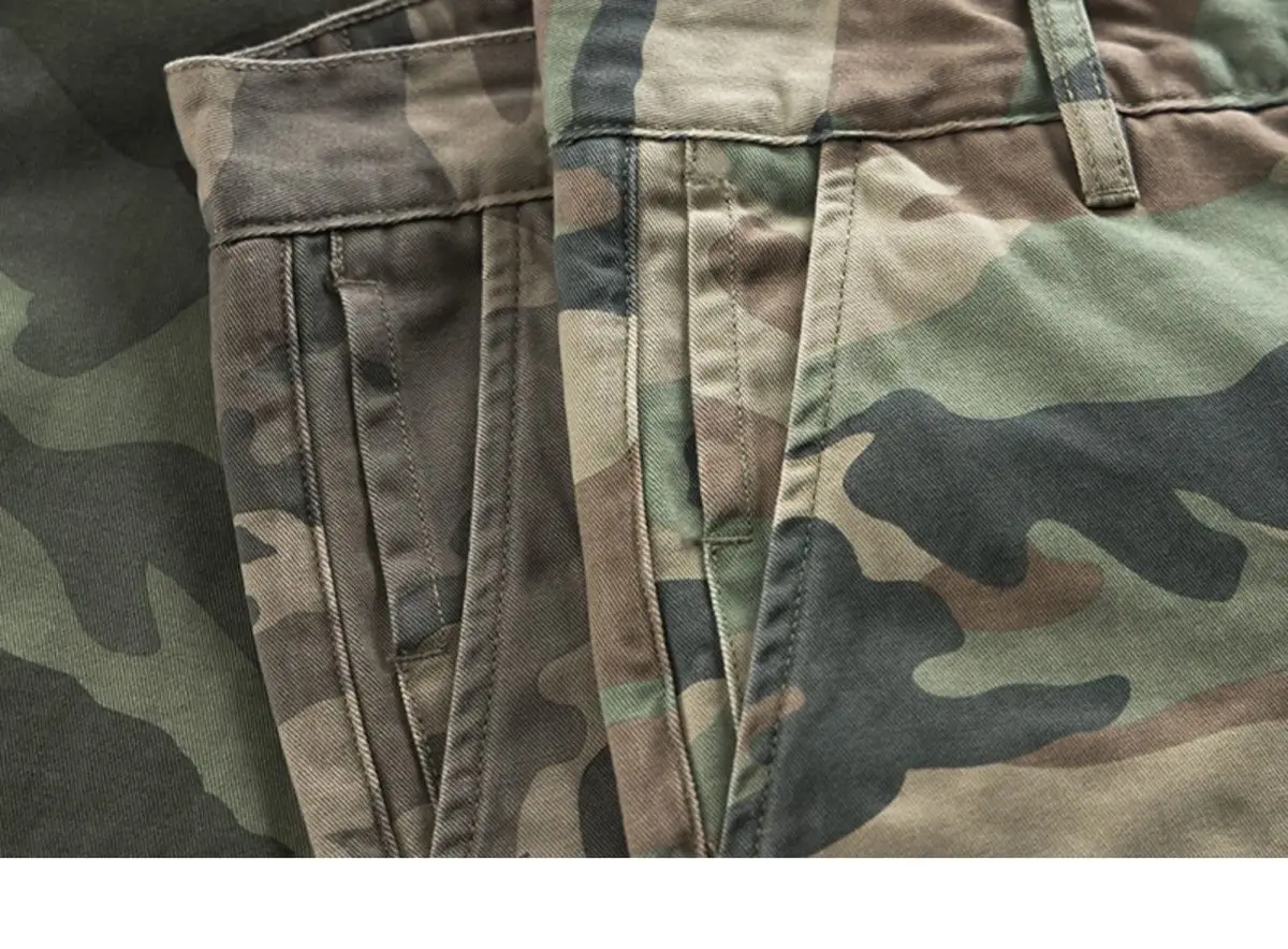 CamSolomon-Salopette pour Homme, Pantalon Court, Cargo, Sarouel, Randonnée, Militaire, Droit, Rétro, Coton, DulPants, Mode 2022