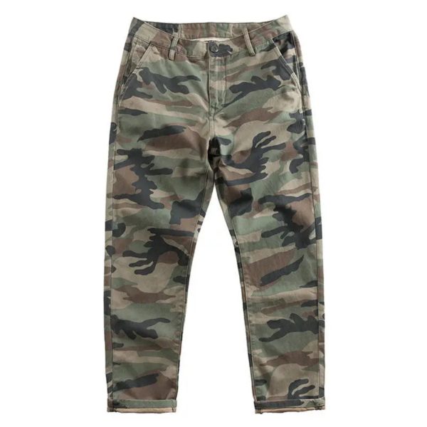 CamSolomon-Salopette pour Homme, Pantalon Court, Cargo, Sarouel, Randonnée, Militaire, Droit, Rétro, Coton, DulPants, Mode 2022 – Image 4