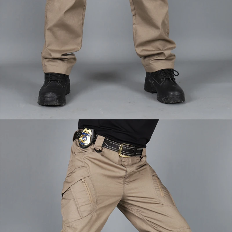 DulCargo-Pantalon militaire pour hommes, Skip FJArmy, poches multiples, travail, randonnée, décontracté, grande taille 6XL