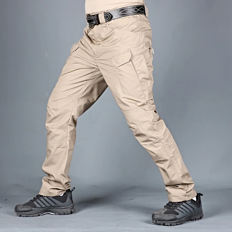 DulCargo-Pantalon militaire pour hommes, Skip FJArmy, poches multiples, travail, randonnée, décontracté, grande taille 6XL
