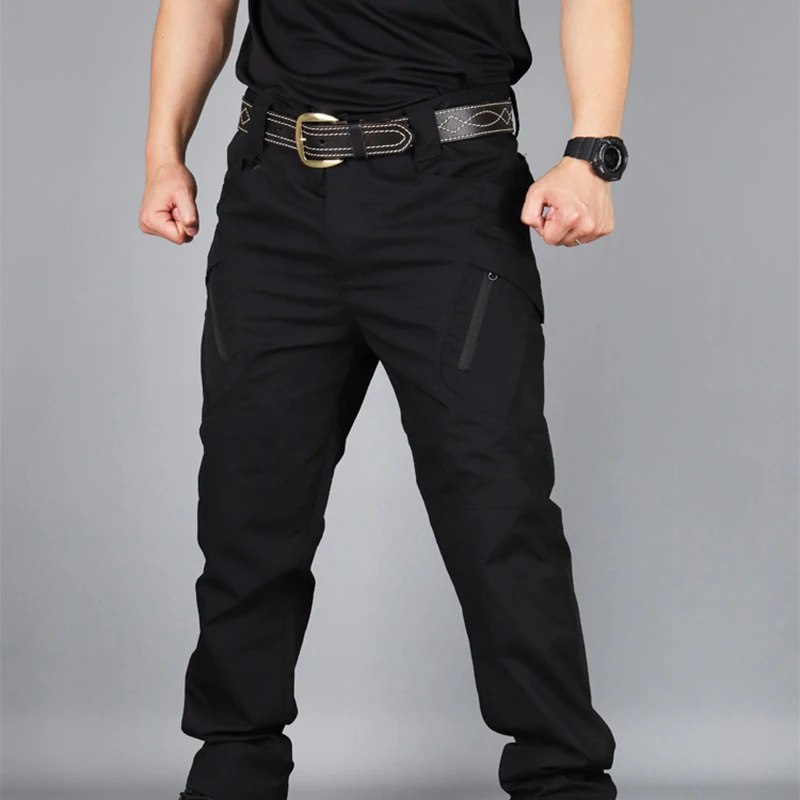 DulCargo-Pantalon militaire pour hommes, Skip FJArmy, poches multiples, travail, randonnée, décontracté, grande taille 6XL