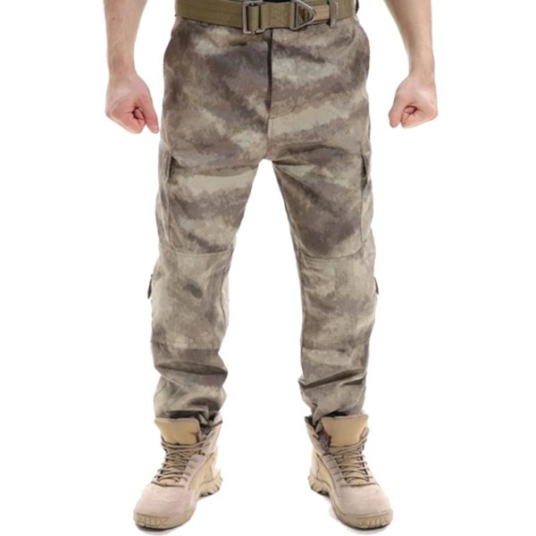 CamSolomon-Pantalon cargo DulMulticam pour homme, uniforme de l'armée, saut long, fjFisthing, escalade, chasse – Image 3