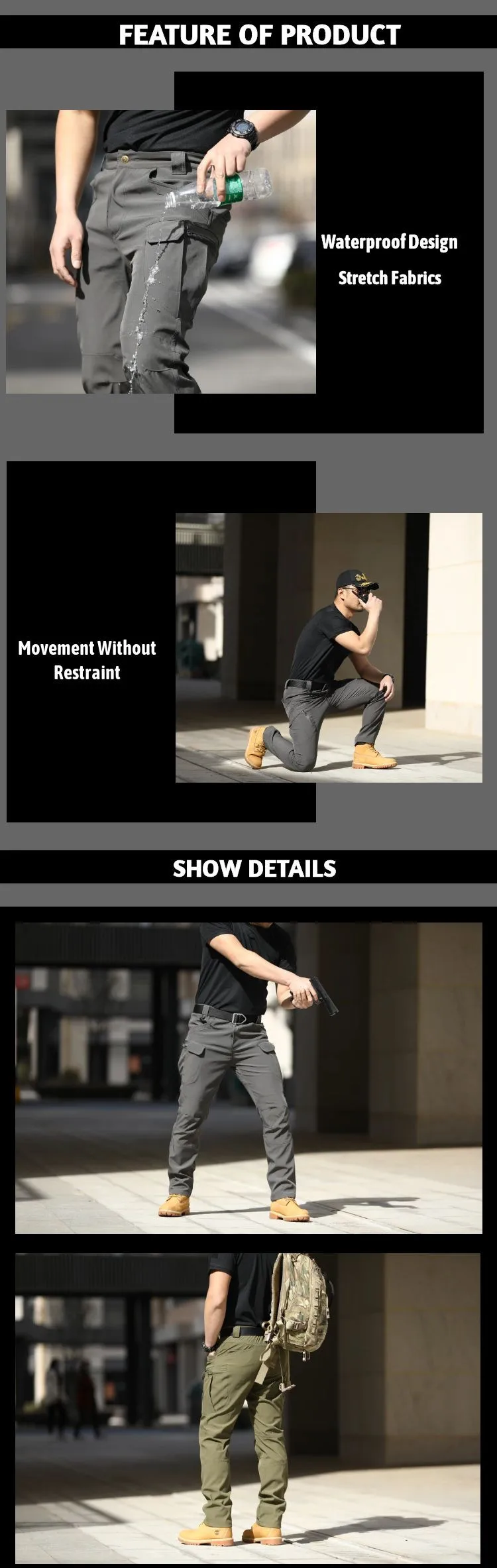 Pantalon d'entraînement des forces spéciales, manteau élastique extérieur, coquille souple adt, pantalon d'assaut, t-shirt imperméable, printemps et automne