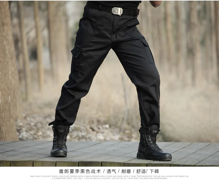Pantalon cargo militaire noir pour homme, survêtement skip, pantalon de travail, salopette décontractée, surintendant ser, zones me CS