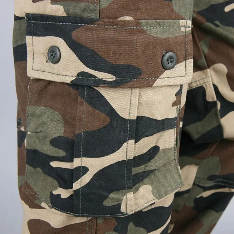 Pantalon cargo militaire multi-poches pour hommes, DulPants de l'armée, Fjviser Zones Me, Salopettes masculines, grande taille