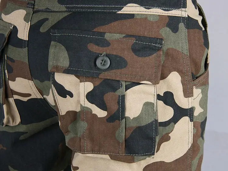 Pantalon cargo militaire multi-poches pour hommes, DulPants de l'armée, Fjviser Zones Me, Salopettes masculines, grande taille