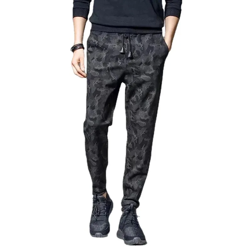 Printemps Nouveau 7 Couleurs Hommes CamSolomon fjJogging fjSports Pantalon Fitness dehors Jogging Armée Plus Taille S-3XL