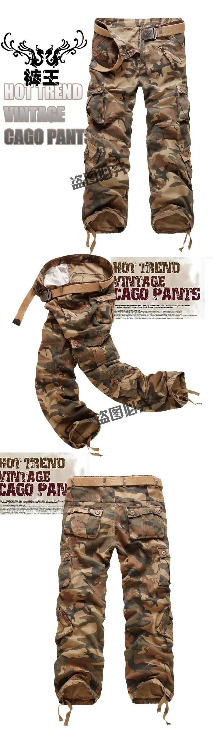 Pantalon tactique ample pour homme, pantalon cargo Solomon, pantalon militaire, lavage multi-poches, 2022 coton, grande taille 28-40, 100%
